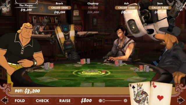 Poker Night Gameplay Screenshot
