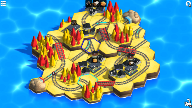 Railway Islands – Puzzle Gameplay Screenshot
