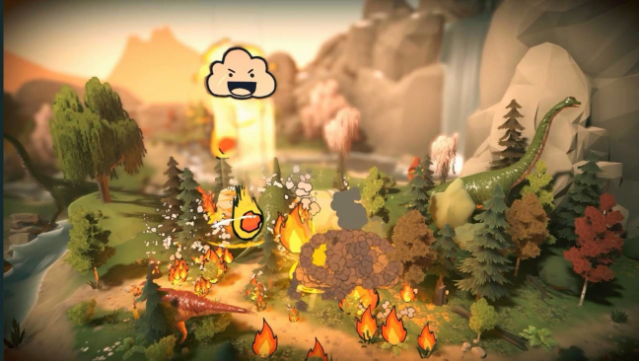 Rain on Your Parade Gameplay Screenshot