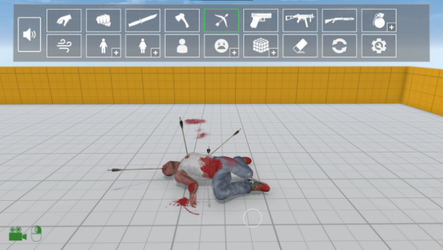 Realistic Ragdoll Sandbox Gameplay Screenshot