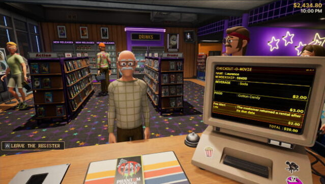Retro Rewind – Video Store Simulator PC Screenshot