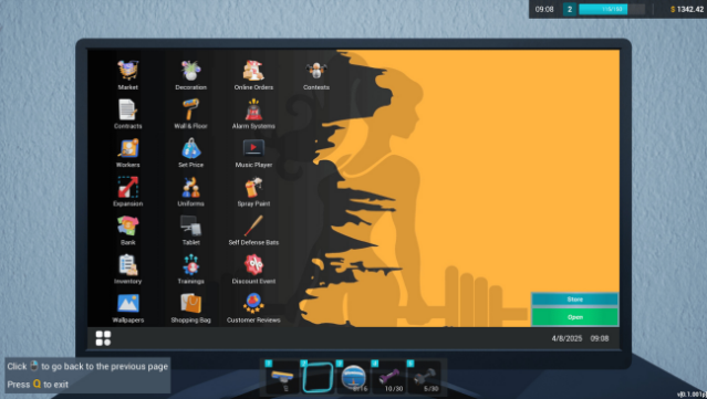Sporting Goods Shop PC Screenshot