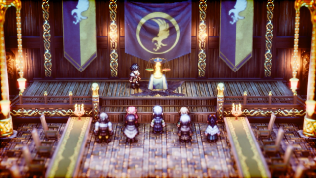 TRIANGLE STRATEGY Gameplay Screenshot