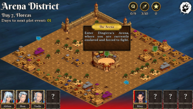 Tales of Aravorn: Seasons of the Wolf Gameplay Screenshot