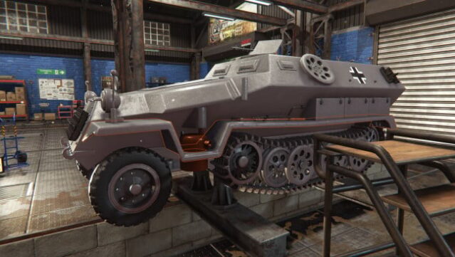 Tank Mechanic Simulator Gameplay Screenshot