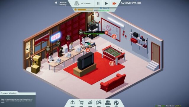 Tech Corp. PC Screenshot