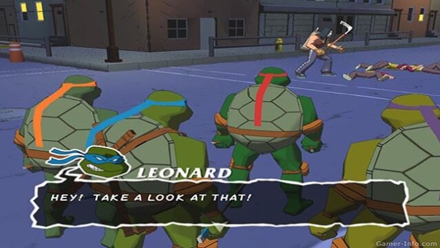 Teenage Mutant Ninja Turtles Gameplay Screenshot