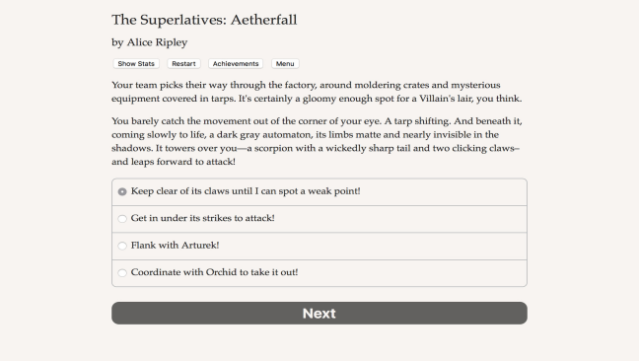 The Superlatives: Aetherfall PC Screenshot
