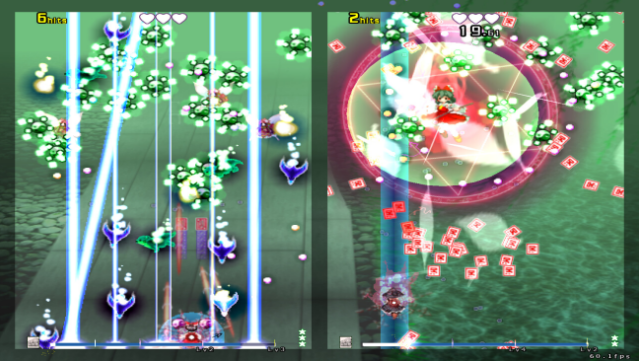 Touhou Juuouen 〜 Unfinished Dream of All Living Ghost. Gameplay Screenshot