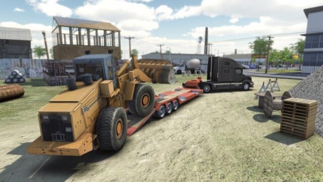 Truck and Logistics Simulator Gameplay Screenshot