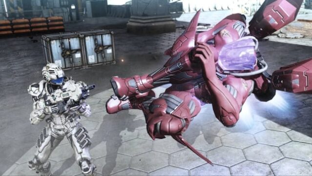 Vanquish Gameplay Screenshot