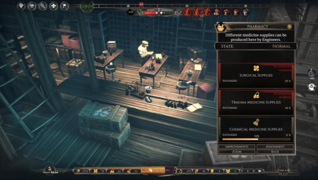 War Hospital Gameplay Screenshot