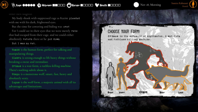 Werewolf: The Apocalypse — Purgatory Gameplay Screenshot