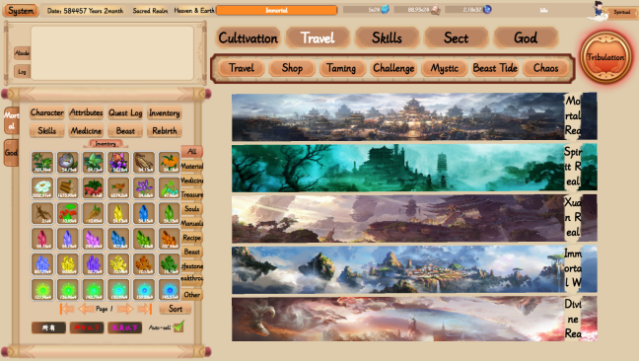 Xiuzhen Idle PC Screenshot