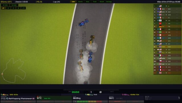 The Undercut: Racing Manager Gameplay Screenshot